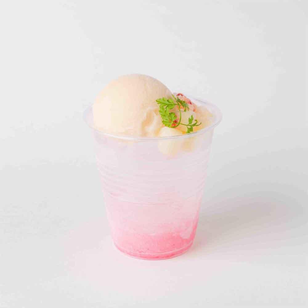 NOTES BY YAMAHA 夏を彩るドリンクメニュー “PEACH SODA FLOAT”